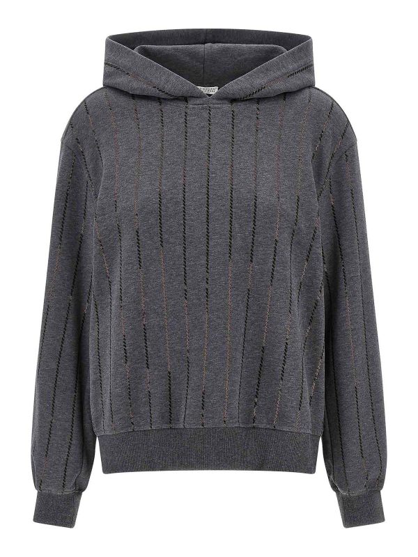 Brunello Cucinelli Sweat-Shirts - Gris