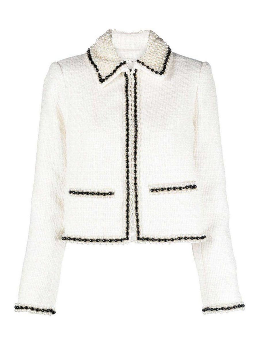 Alice+Olivia Veste Casual - Blanc