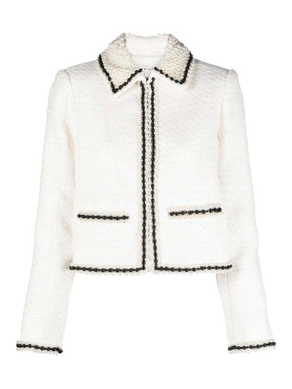 Alice+Olivia Veste Casual - Blanc