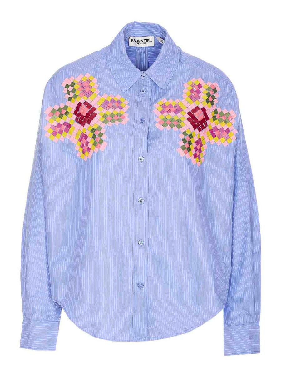 Essentiel Antwerp Chemise - Bleu