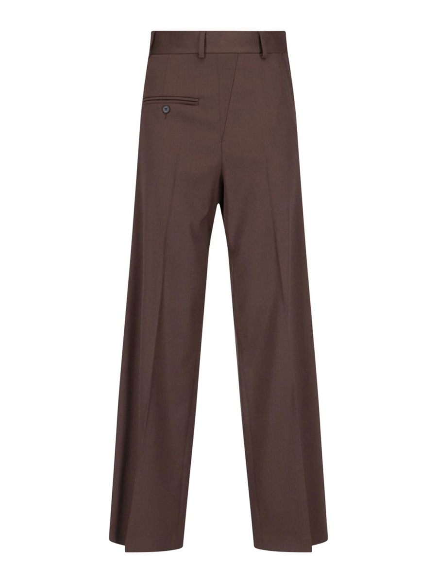 MM6 Maison Margiela Pantalons Décontractés - Marron