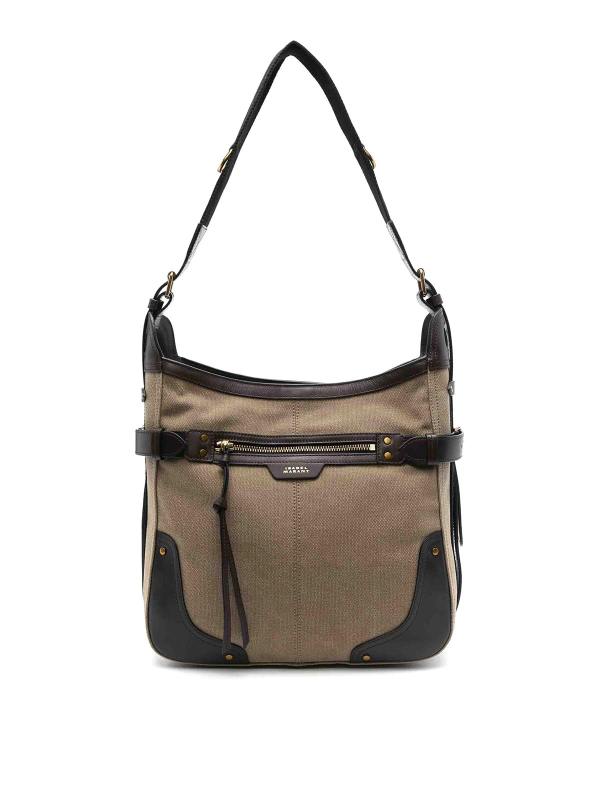Isabel Marant Sac Porté Épaule - Marron Clair