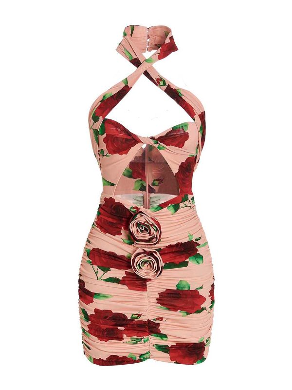 Magda Butrym Robe Courte - Rose