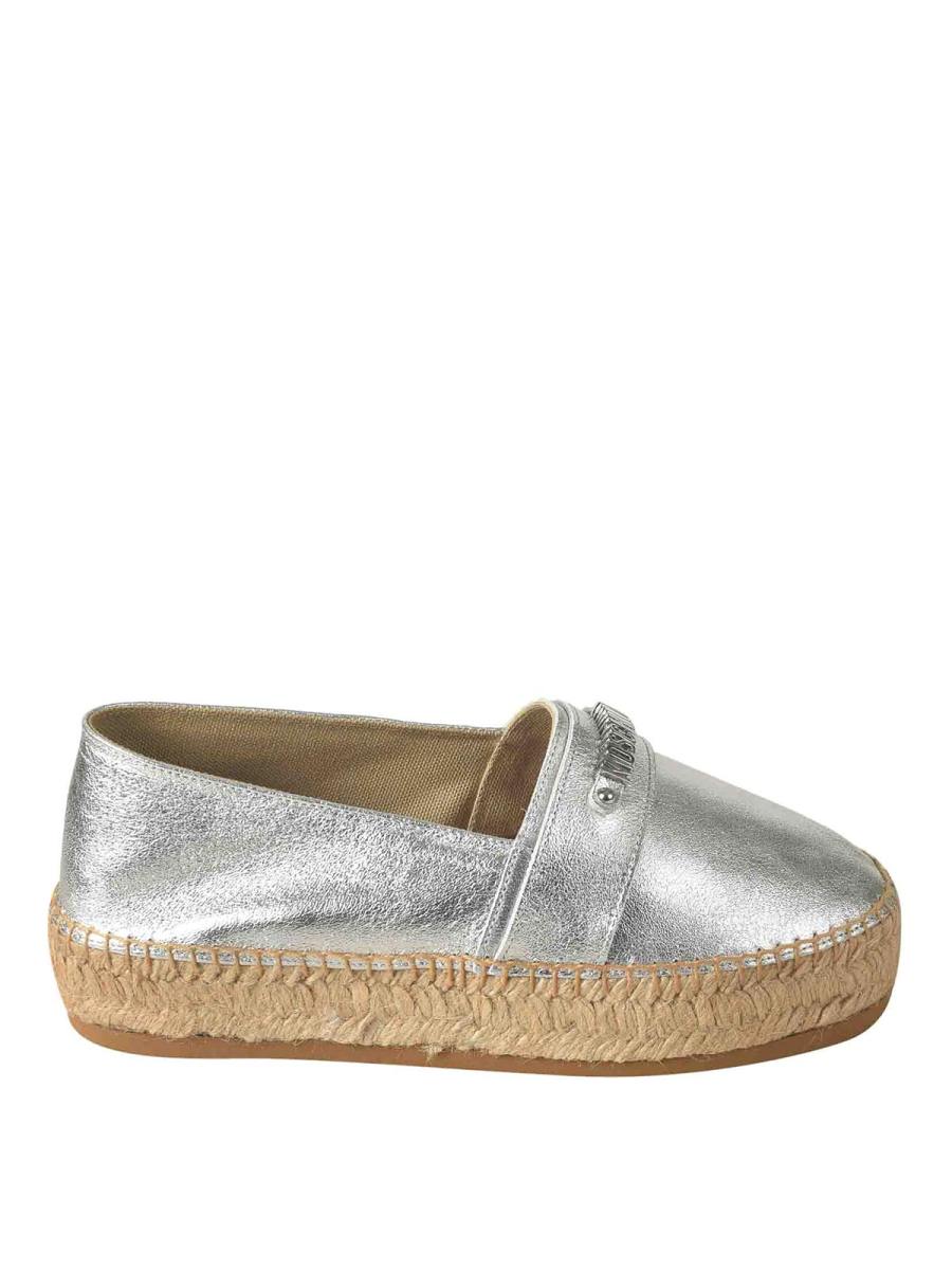 Moschino Chaussons - Argent