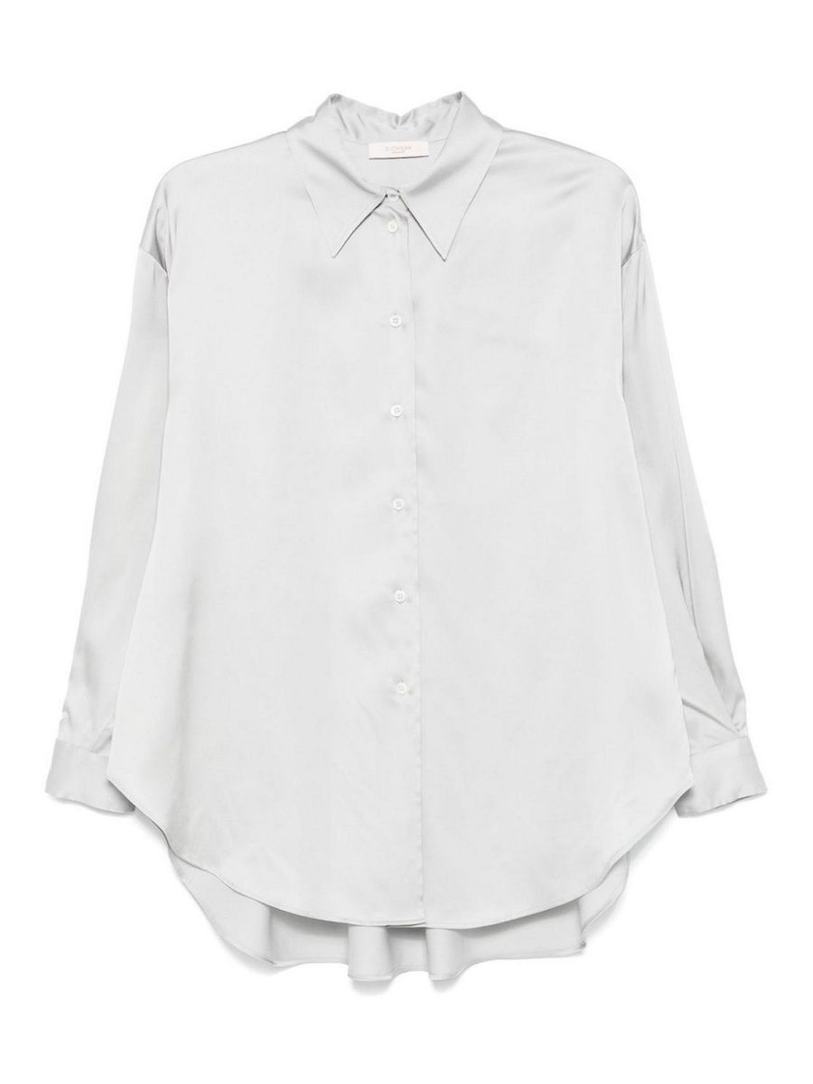 Glanshirt Chemise - Argent