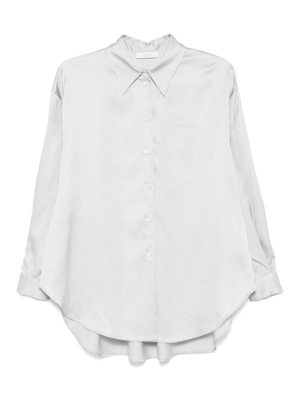 Glanshirt Chemise - Argent
