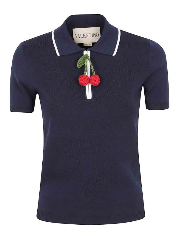 Valentino Garavani Pull Col Bateau - Crème