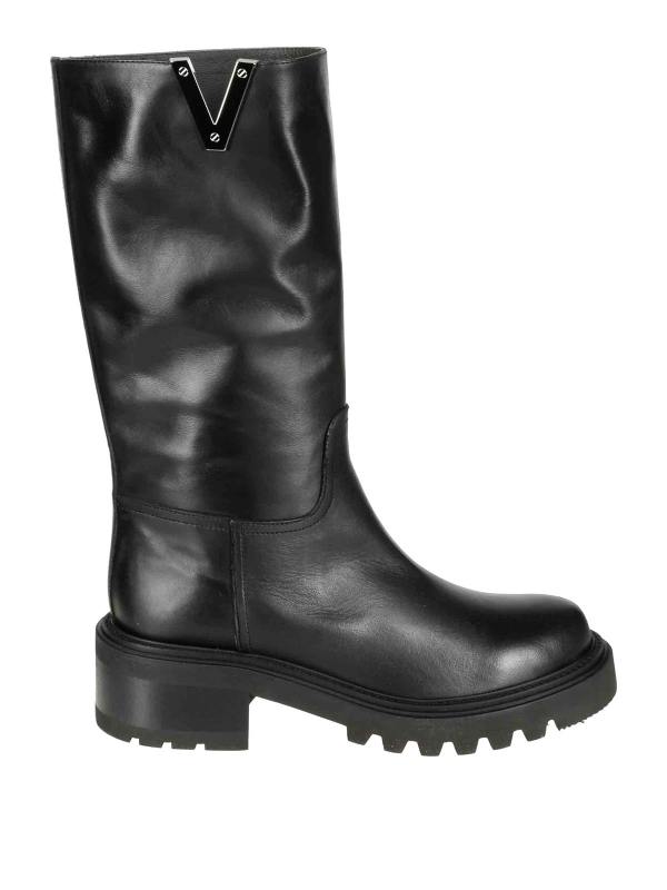 Via Roma 15 Bottes - Noir