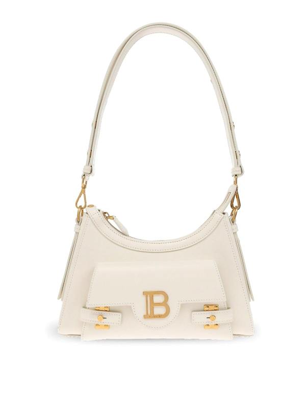 Balmain Sac Bandoulière - Blanc