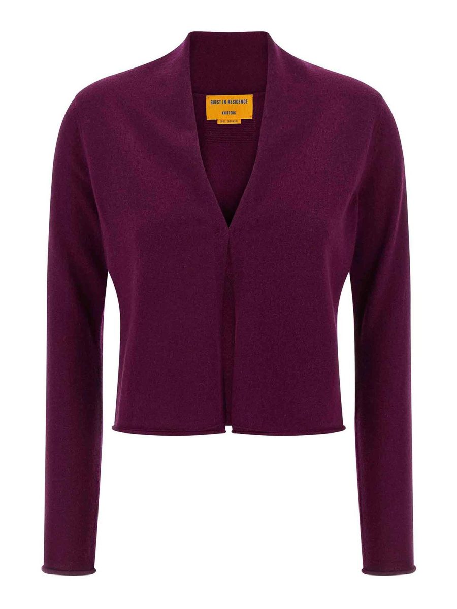 Guest in Residence Cardigan - Violet