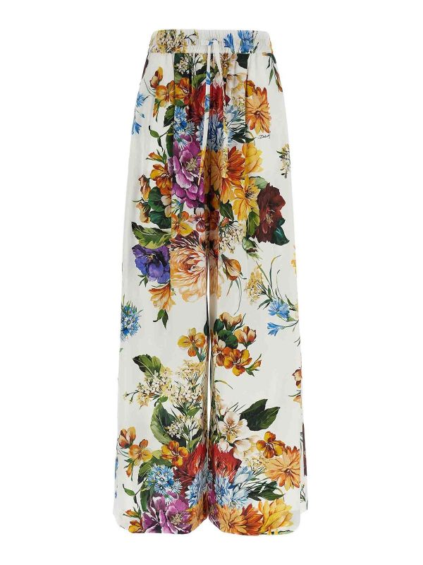 Dolce & Gabbana Pantalons Décontractés - Blanc