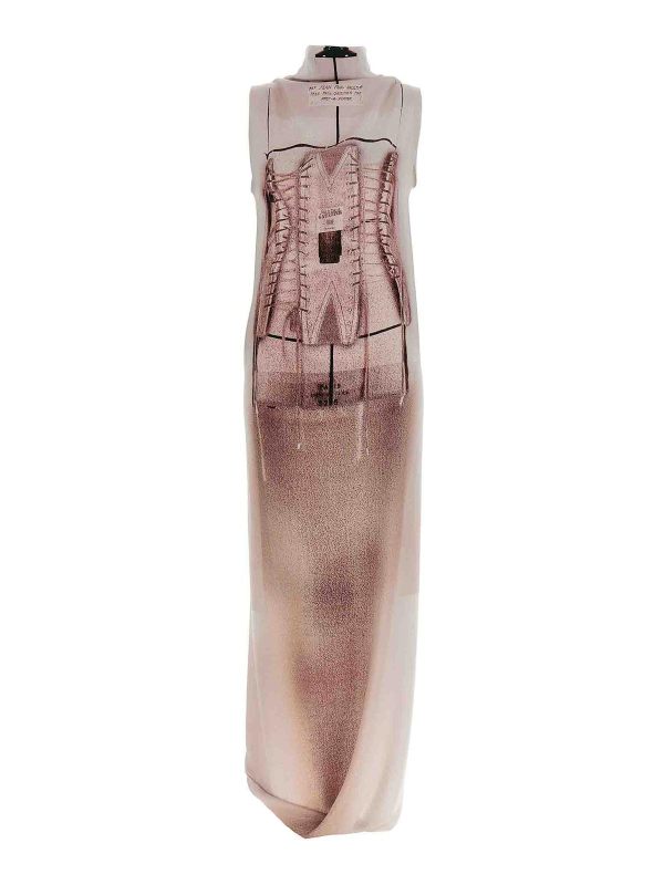 Jean Paul Gaultier Robe Au Genou - Couleur Chair