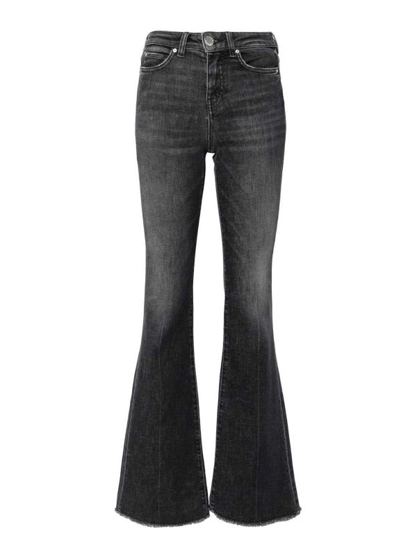 Pinko Jean Bootcut - Foncé Délavé