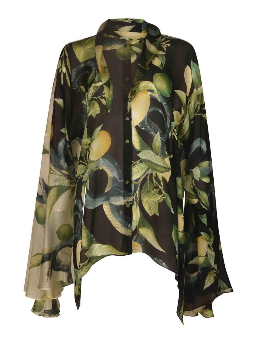 Roberto Cavalli Chemise - Multicolore