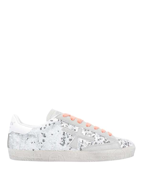 Premiata Baskets - Argent