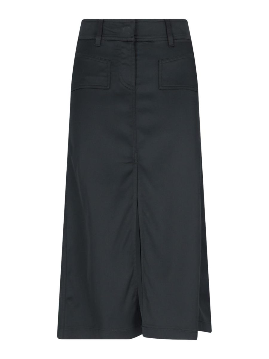 Diesel Jupe Midi - Noir