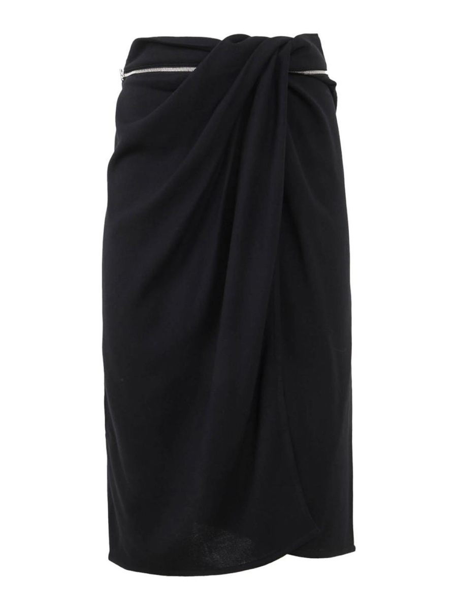 Jacquemus Jupe Midi - Noir