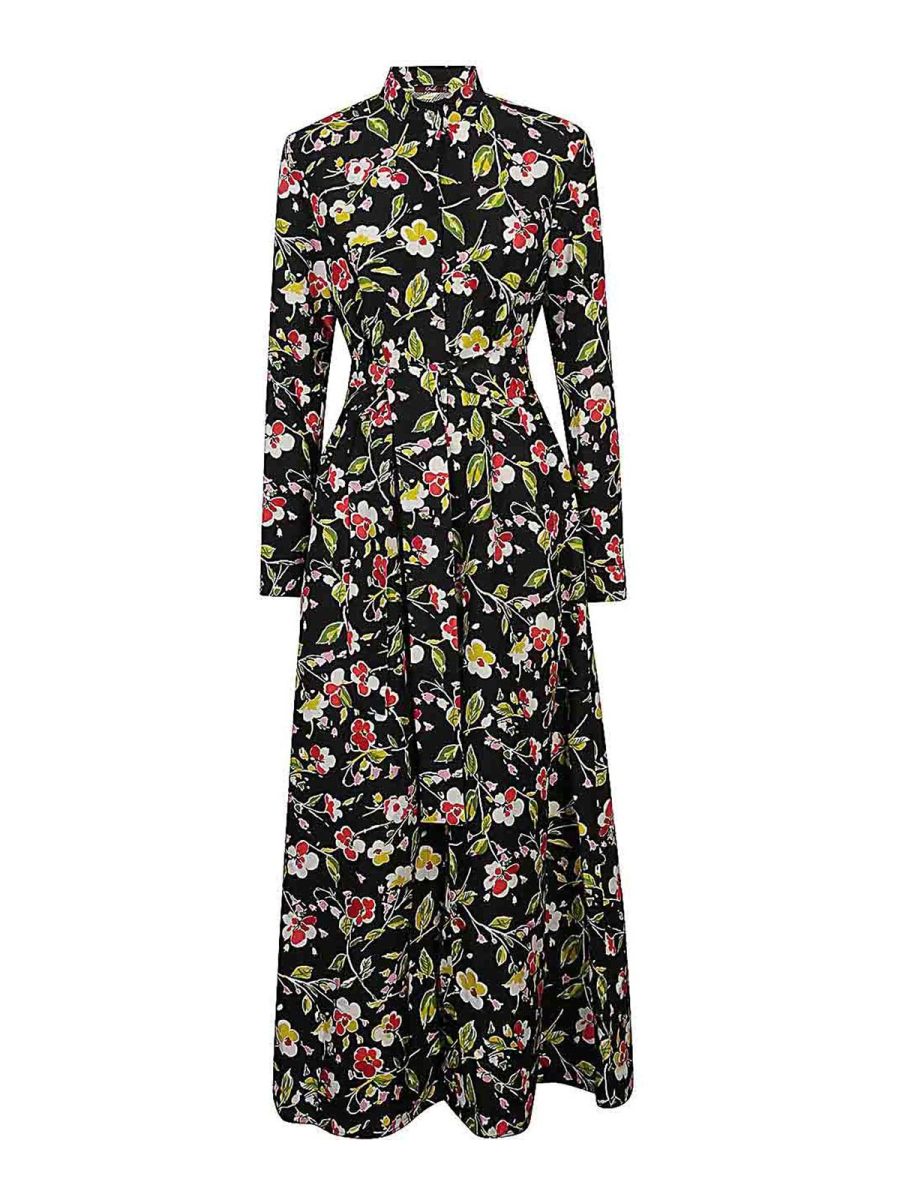Obidi Robe Au Genou - Noir