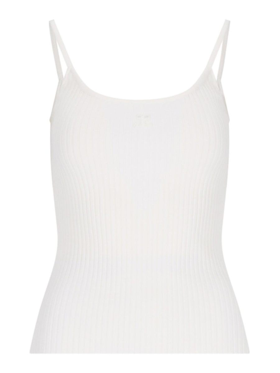Courreges Top - Blanc