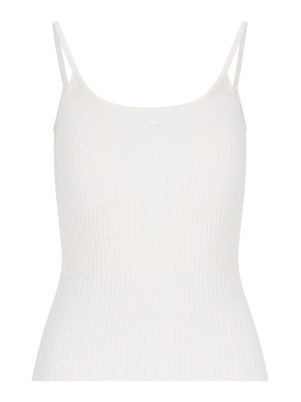 Courreges Top - Blanc