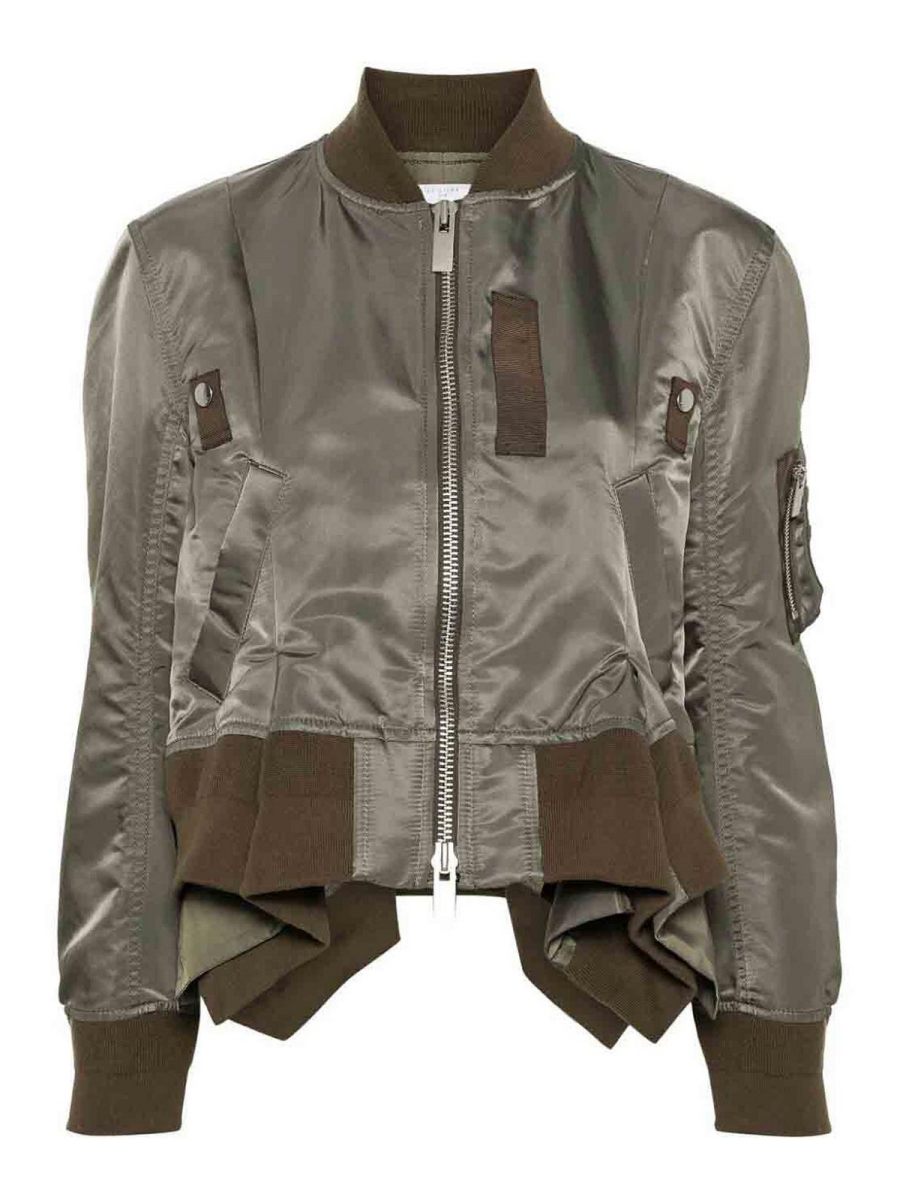 Sacai Veste Casual - Bleu