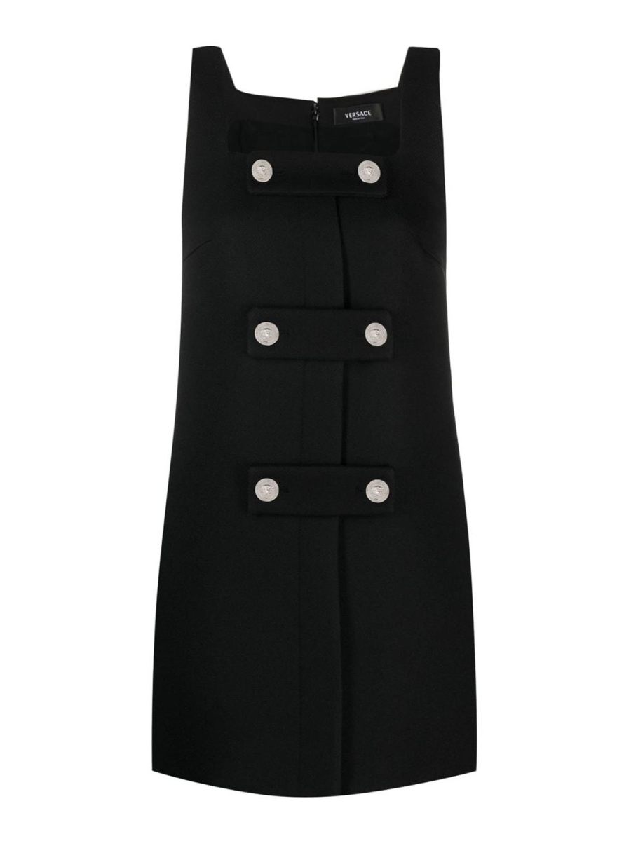 Versace Robe Courte - Noir