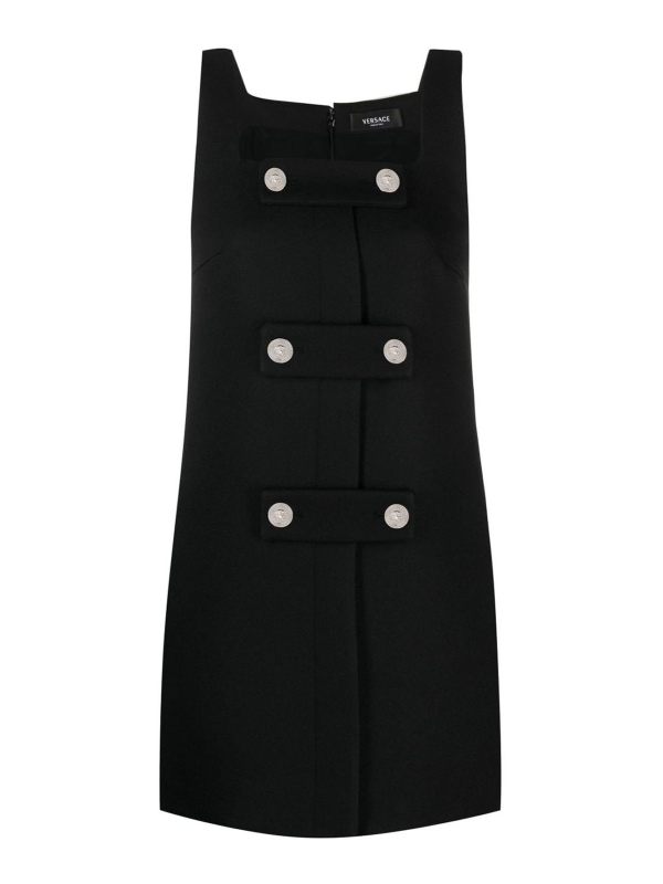 Versace Robe Courte - Noir