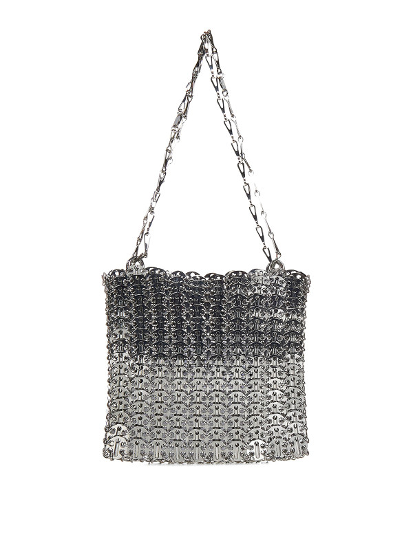 Rabanne Sac Porté Épaule - Argent