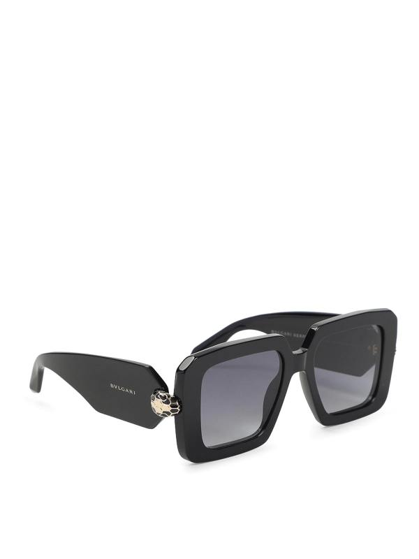 Bvlgari Lunettes De Soleil - Noir