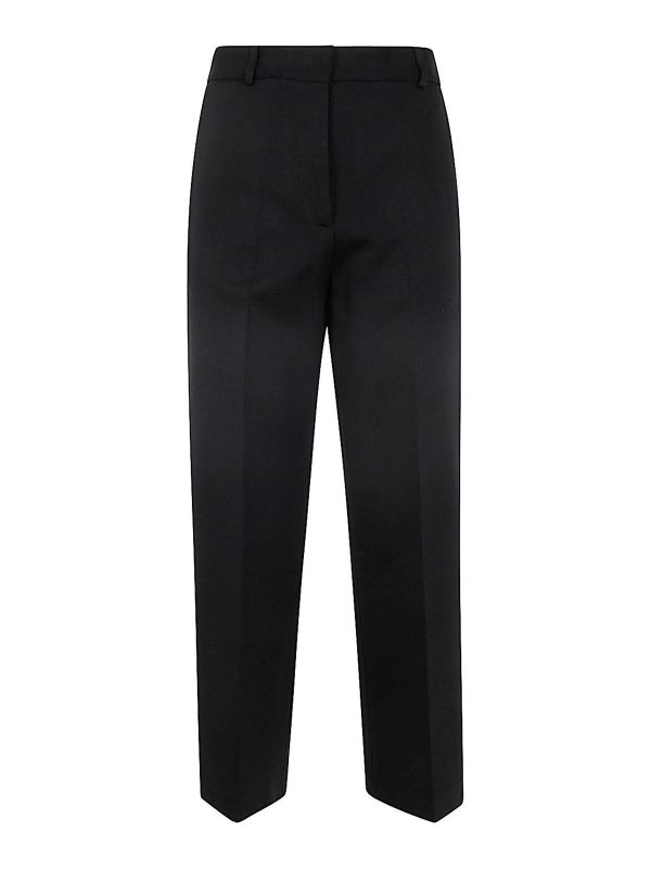 Liviana Conti Pantalons Décontractés - Noir