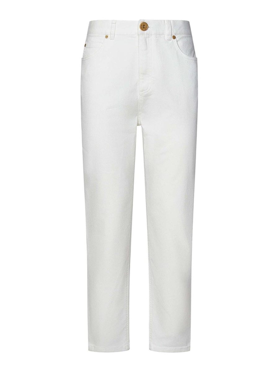 Balmain Jean Bootcut - Blanc