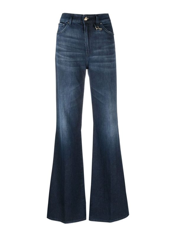 Dondup Jean Droit - Bleu