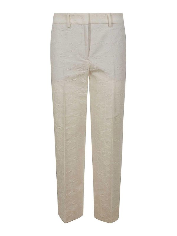 Incotex Pantalons Décontractés - Blanc