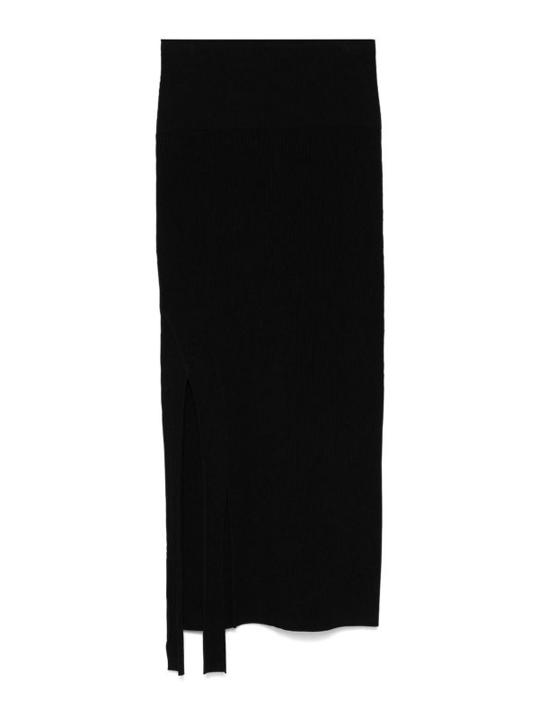 Victoria Beckham Jupe Midi - Noir