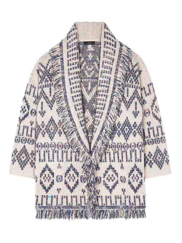 Alanui Cardigan - Blanc