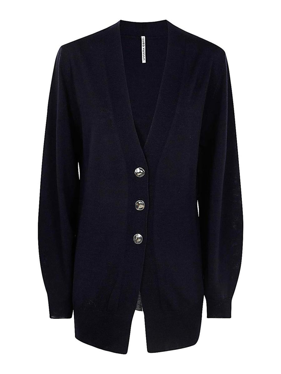 Liviana Conti Cardigan - Bleu