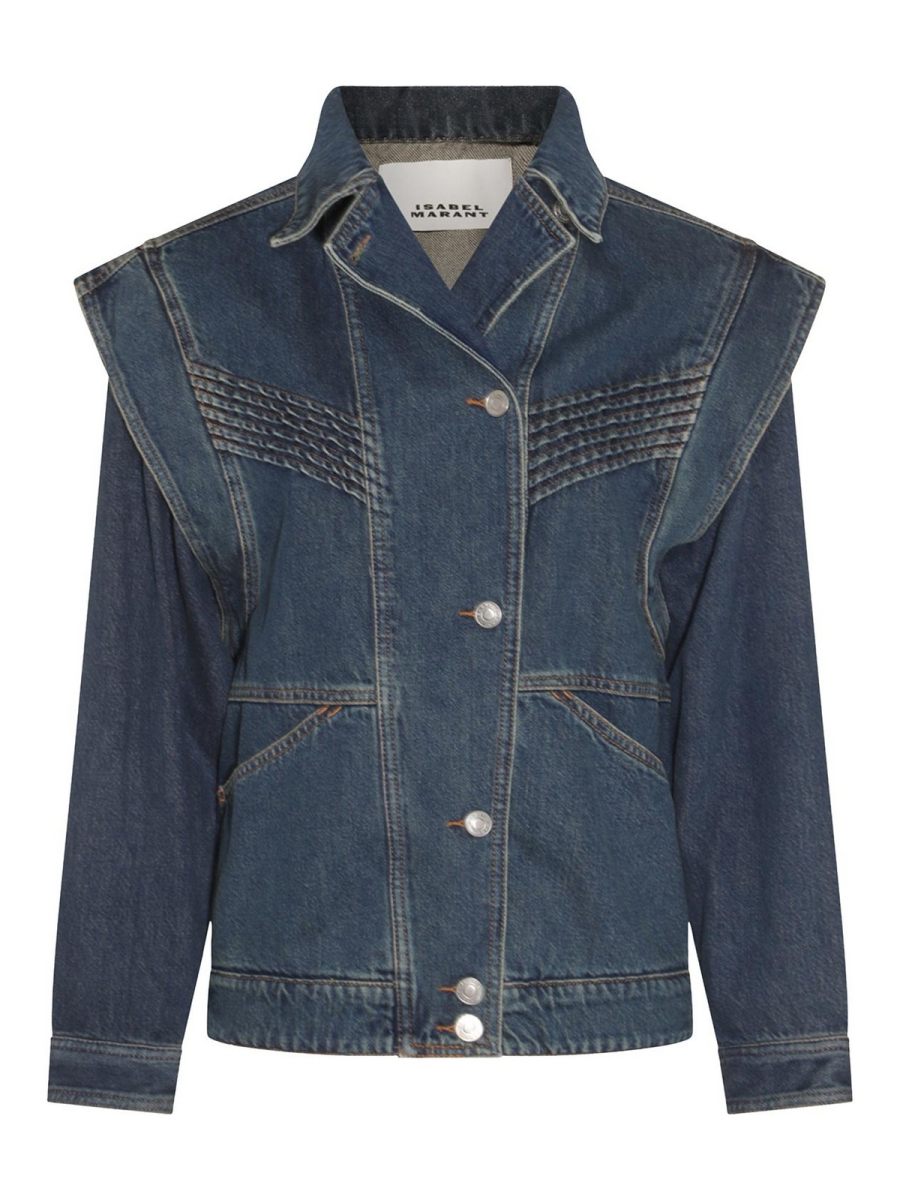 Isabel Marant Veste En Jean - Bleu
