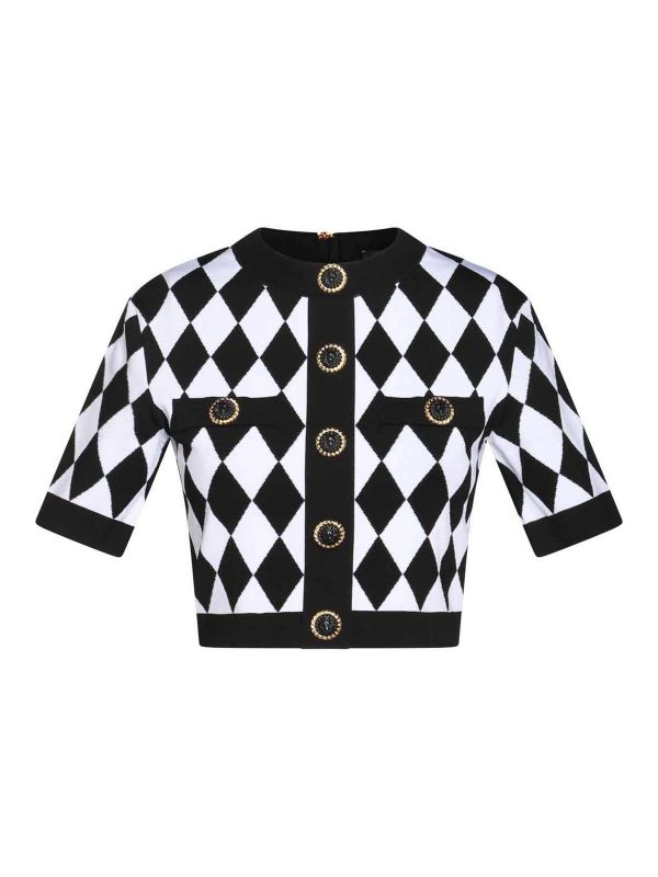 Balmain Top - Blanc