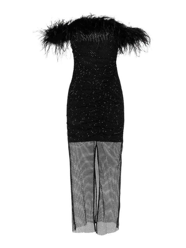Self Portrait Robe Courte - Noir
