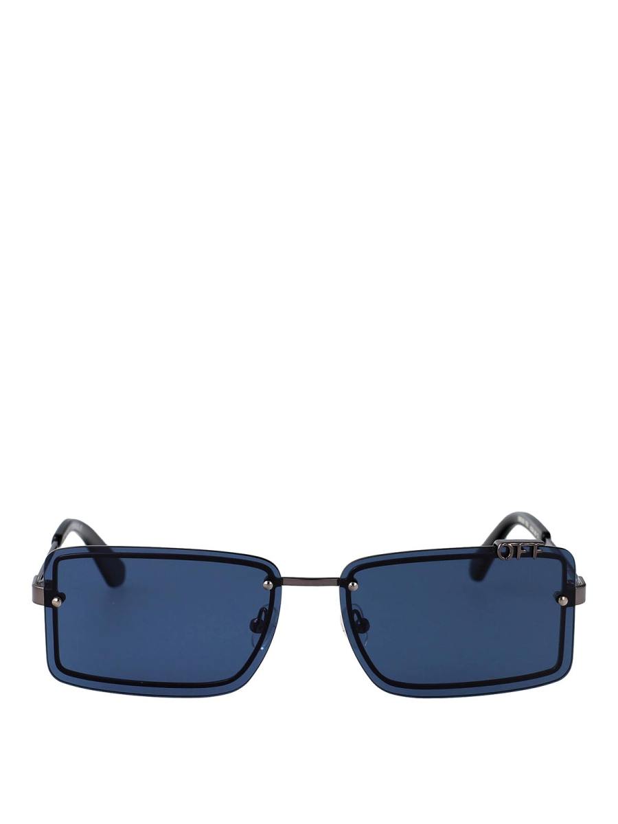 Off-White Lunettes De Soleil - Bleu