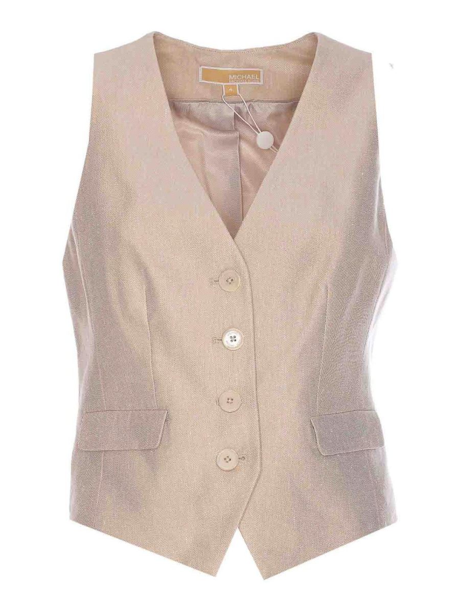Michael Michael Kors Gilet - Beige