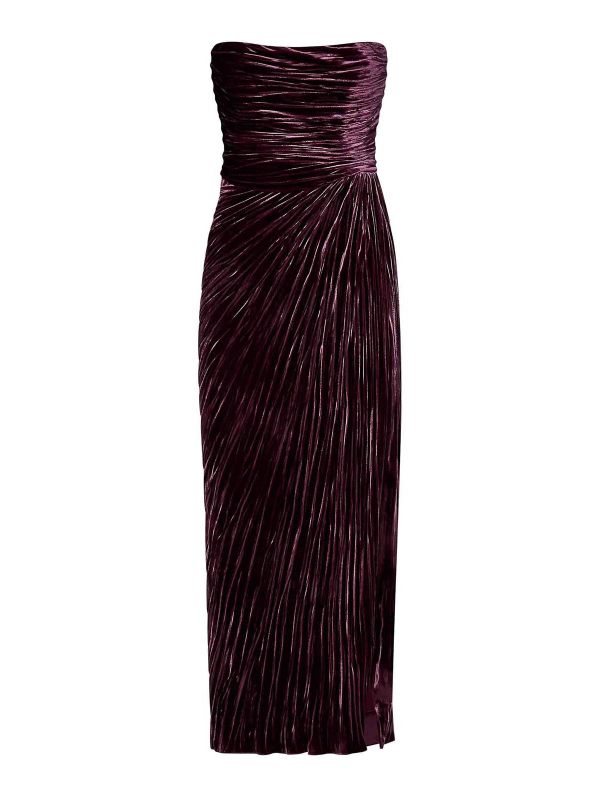 Maria Lucia Hohan Robe Au Genou - Violet