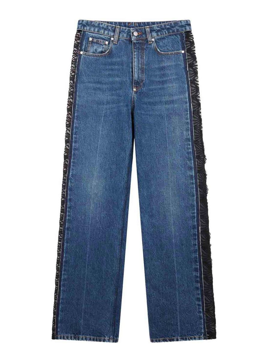 Stella Mccartney Jean Droit - Bleu