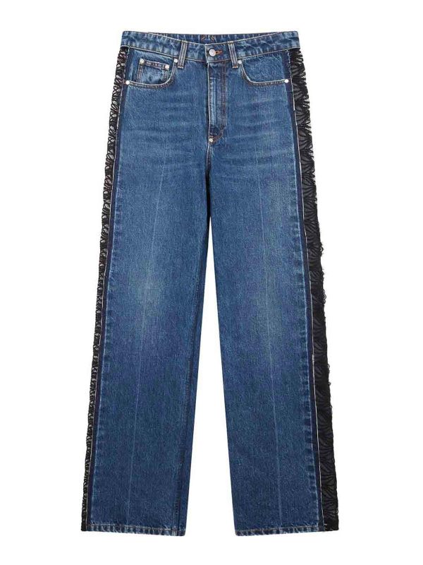 Stella Mccartney Jean Droit - Bleu
