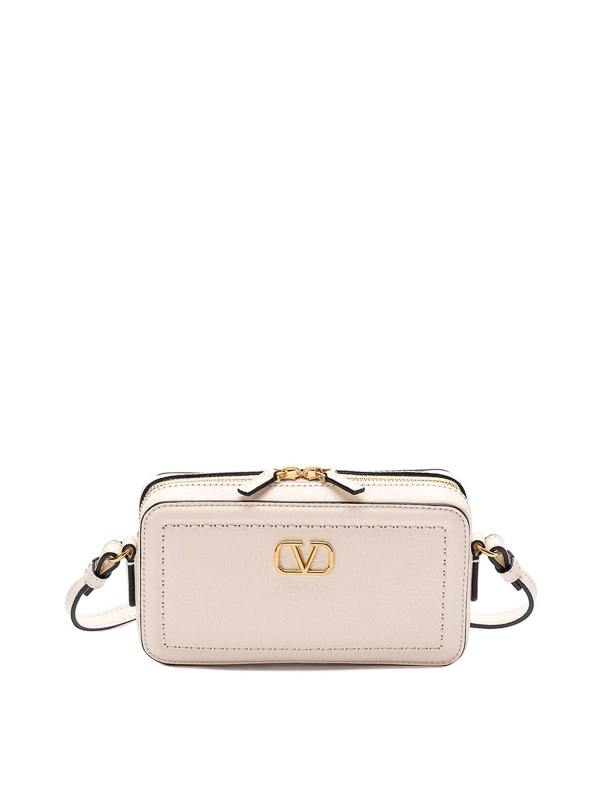 Valentino Garavani Sac Bandoulière - Blanc