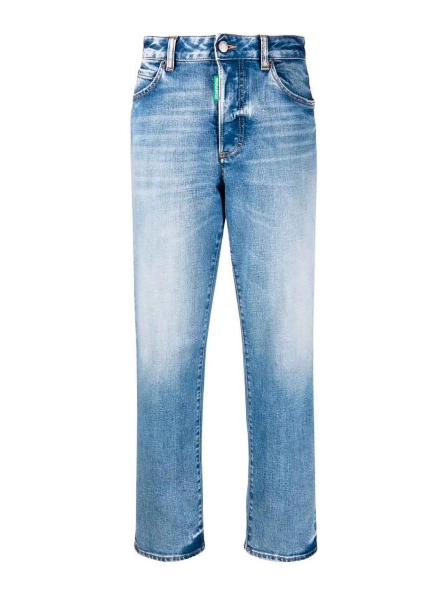 Dsquared2 Jean Droit - Bleu