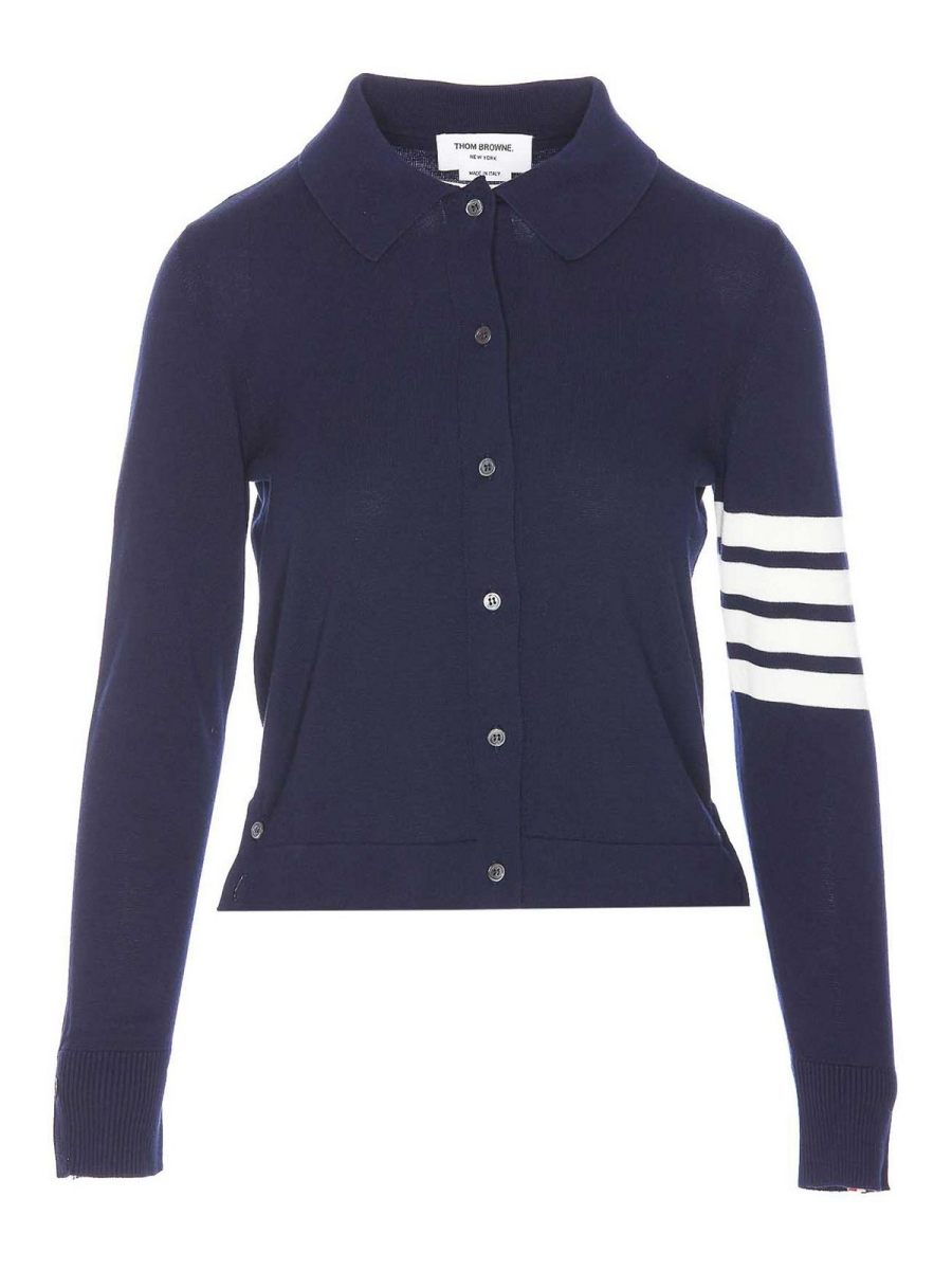 Thom Browne Polo - Bleu