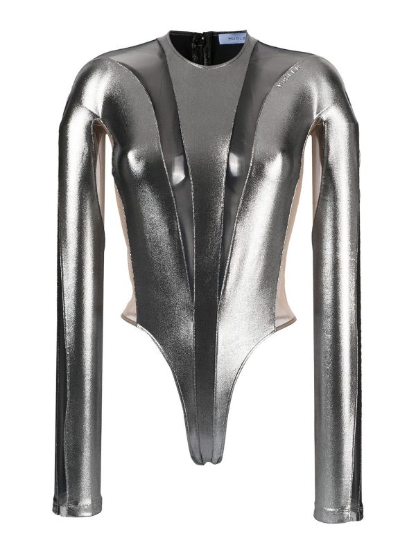 Mugler Top - Argent