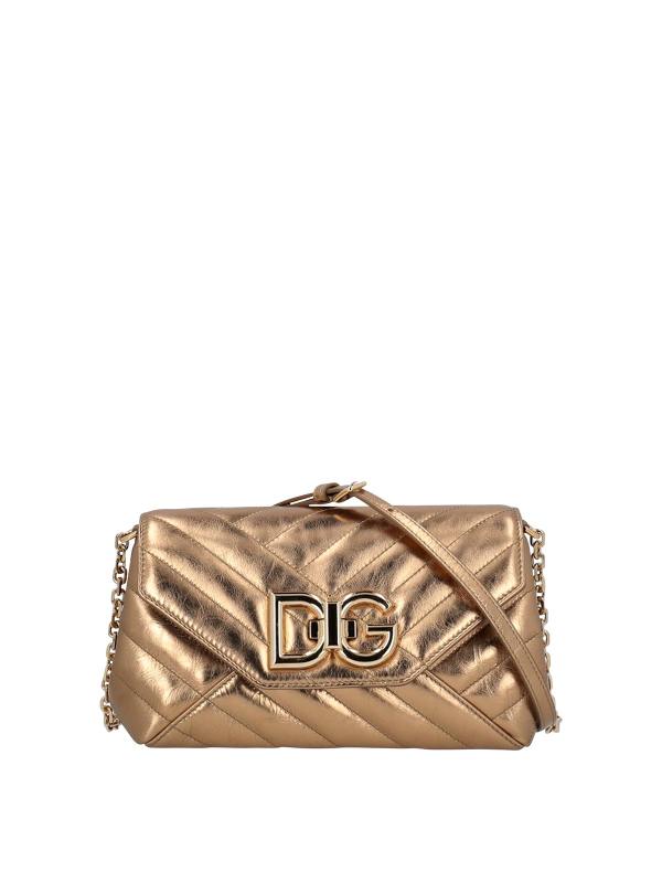 Dolce & Gabbana Sac Bandoulière - Rose Clair