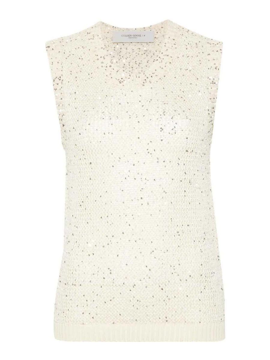 Golden Goose Gilet - Jaune